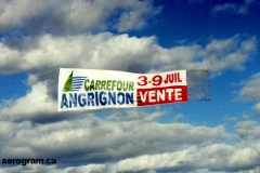 carrefour-angrignon-flying-banner-ad